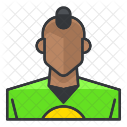 256x256 Gangster Icon Of Colored Outline Style