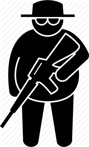 310x512 Criminal, Gangster, Gun, Infamous, Mafia, Notorious, Thug Icon