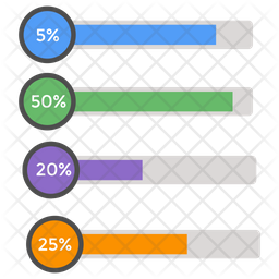 256x256 Gantt Chart Icon Of Flat Style