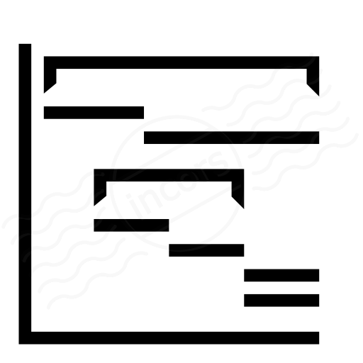 512x512 Iconexperience I Collection Chart Gantt Icon