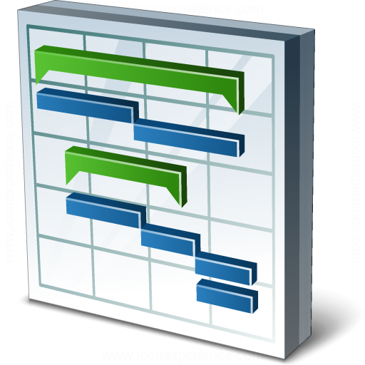 512x512 Iconexperience V Collection Chart Gantt Icon