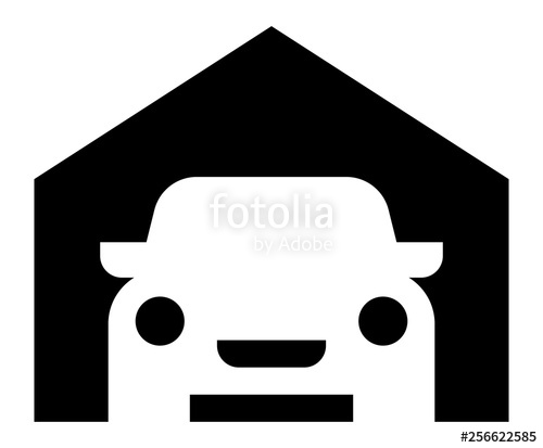 500x413 Garage Icon Stock Image And Royalty Free Vector On Fotolia