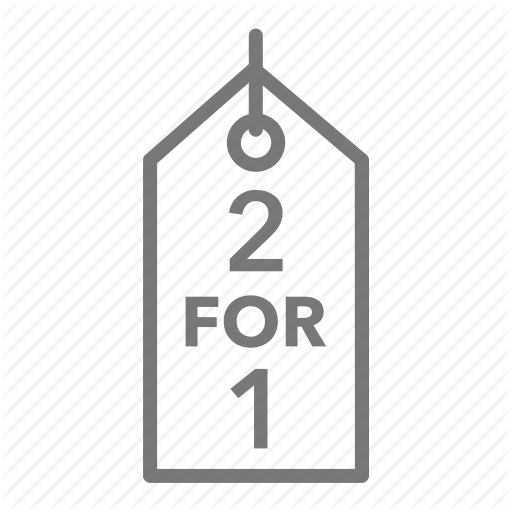 512x512 Buy, Deal, Sale, Sign, Tag, Two For One Icon