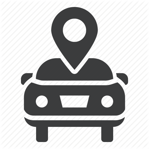 512x512 Car, Delaer, Garage, Gps, Location, Map Marker, Sale Icon