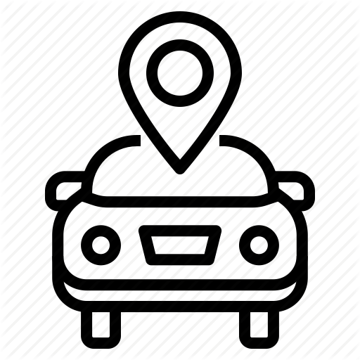 512x512 Car, Garage, Gps, Location, Map, Marker, Sale Icon