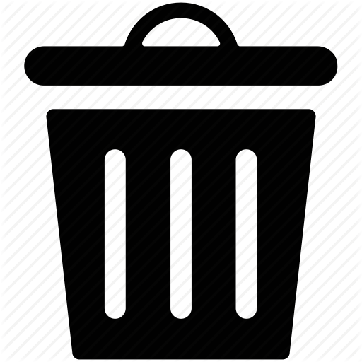 512x512 Garbage Bin, Garbage Can, Garbage Container, Trash Bin, Trash Can Icon