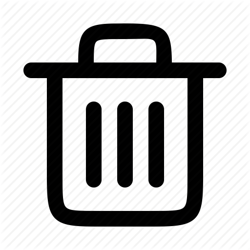 512x512 Bin, Delete, Garbage, Remove, Trash Icon