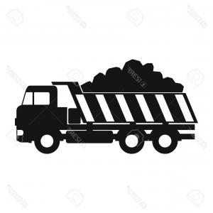 300x300 Garbage Truck Icon Outline Style Vector Soidergi
