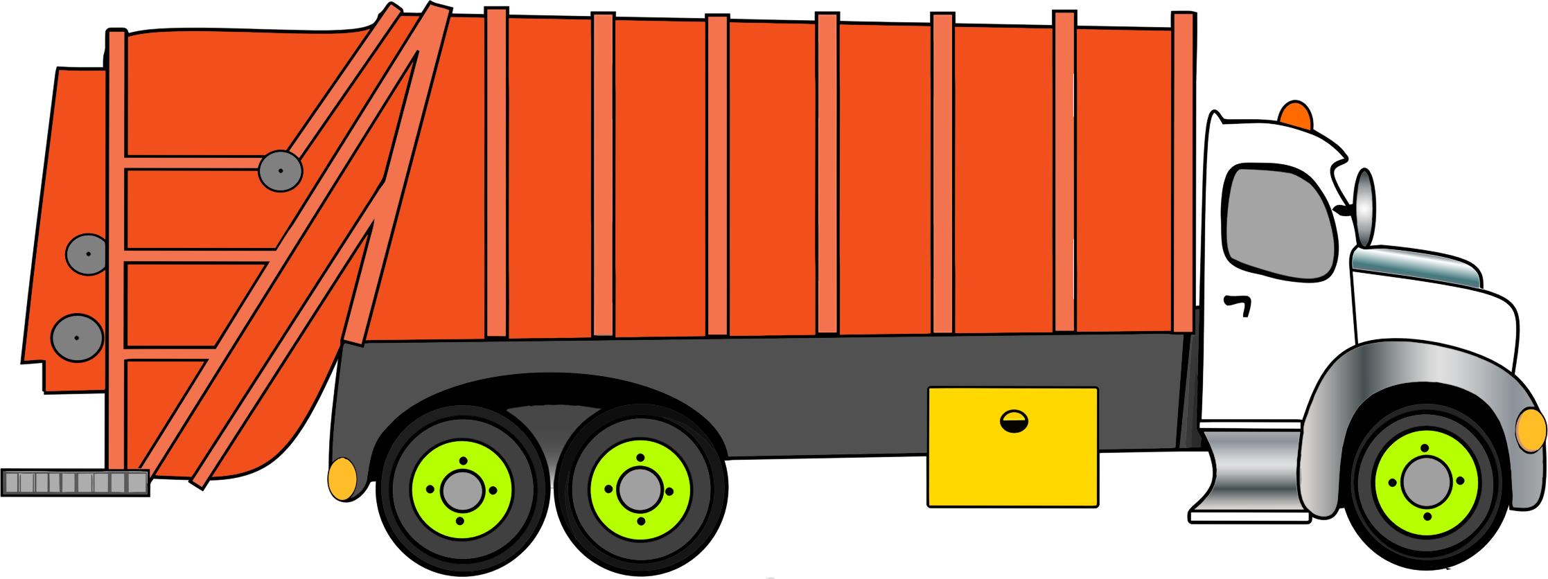 2234x836 Garbage Truck Icons Png
