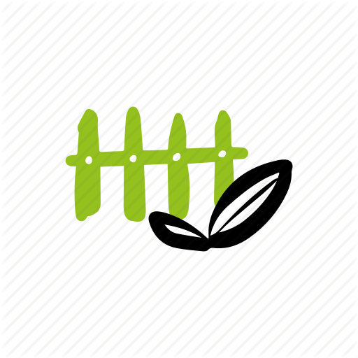 512x512 Fence, Leaf, Nature, Outdoor, Outside, Vegetable Garden Icon