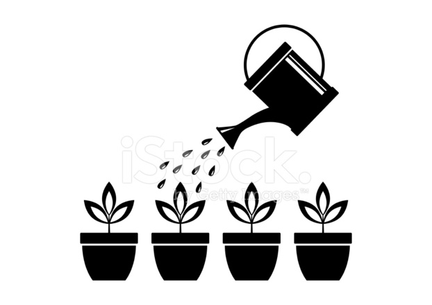 622x440 Garden Icon Stock Vector