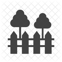 256x256 Garden Icon Of Glyph Style