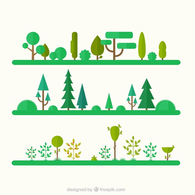 626x626 Trees And Garden Icons Vector Free Download