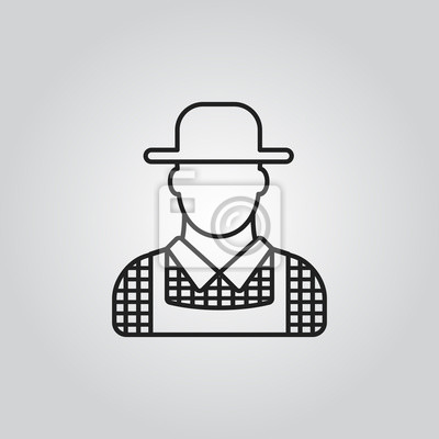 400x400 Gardener Icon Laptop Stickers Wall Stickers Weeder, Watering