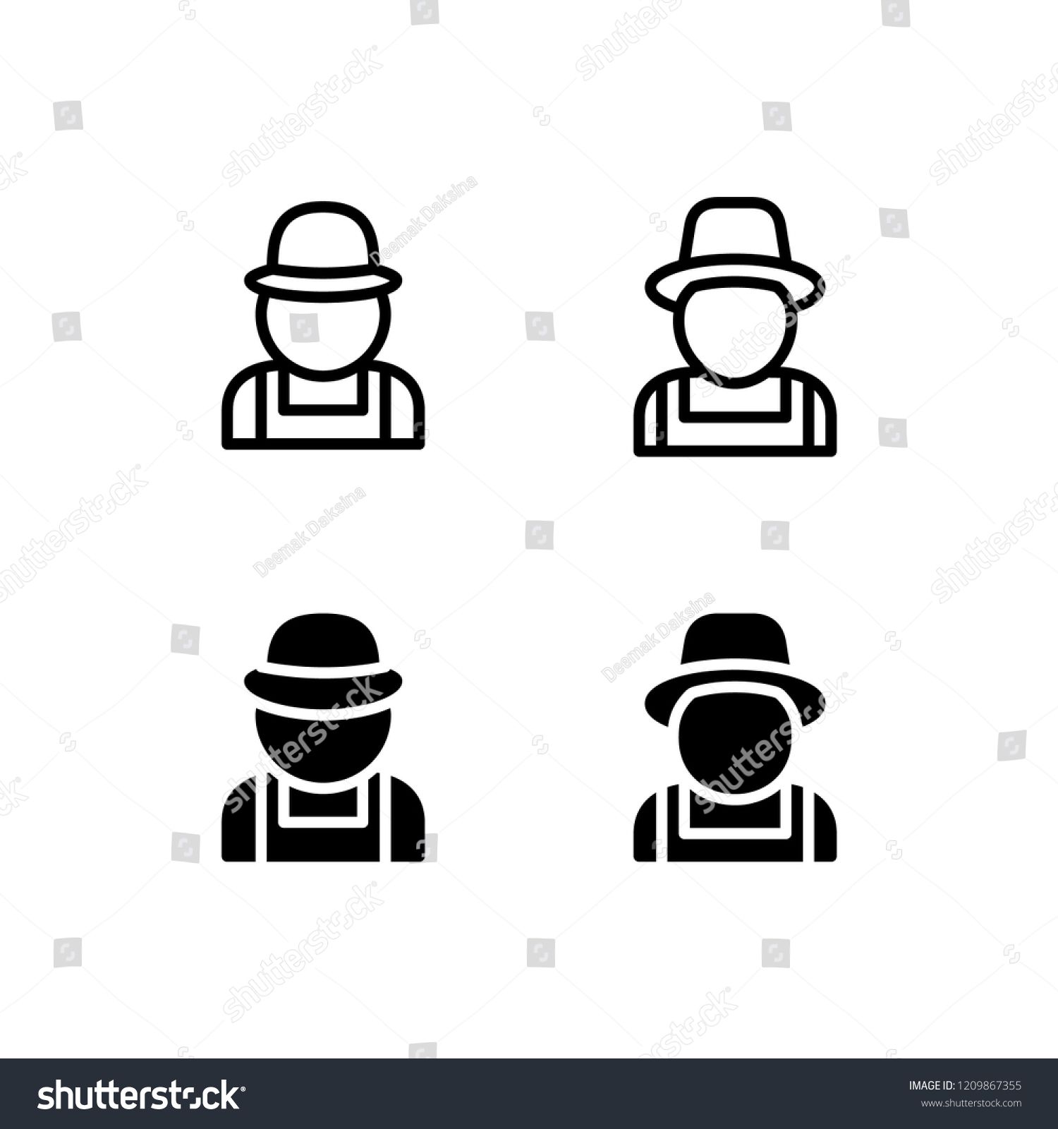 1500x1600 Farmer Icon Design Farmer, Gardener, Cultivator, Peasant