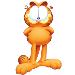 256x256 Garfield Icon Download Characters Icons Iconspedia
