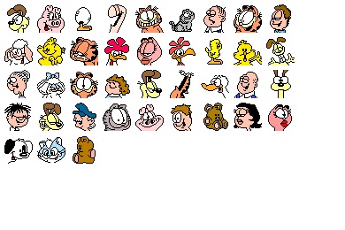 390x260 Garfield Iconset