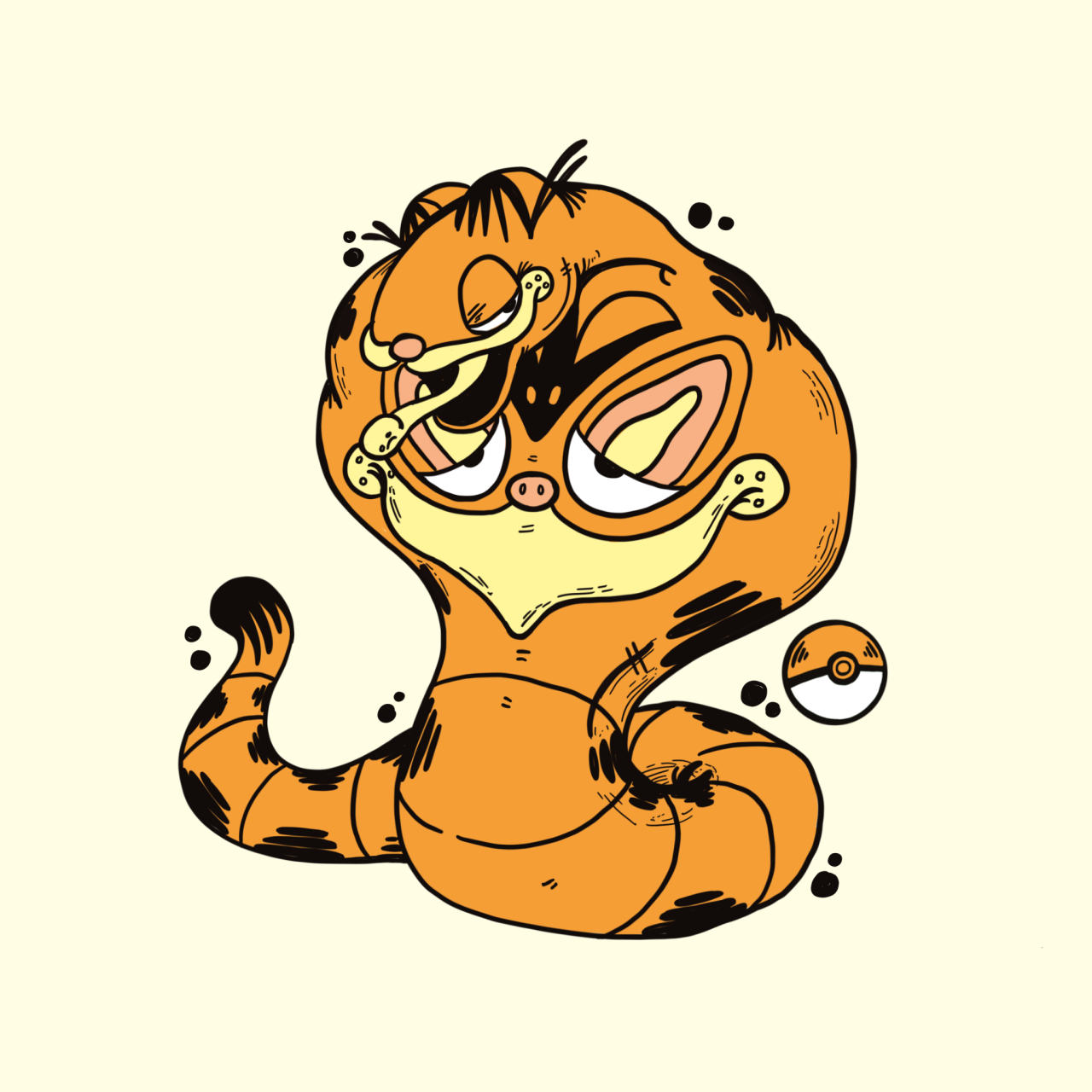 1280x1280 Cartoonist Makes Comic Icon Garfield Into Gen