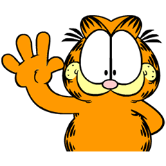 240x240 Garfield Animated Stickers Line Stickers Line Store