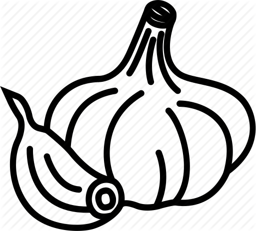 512x463 Garlic, Garlic Paste, Vegetables Icon Icon