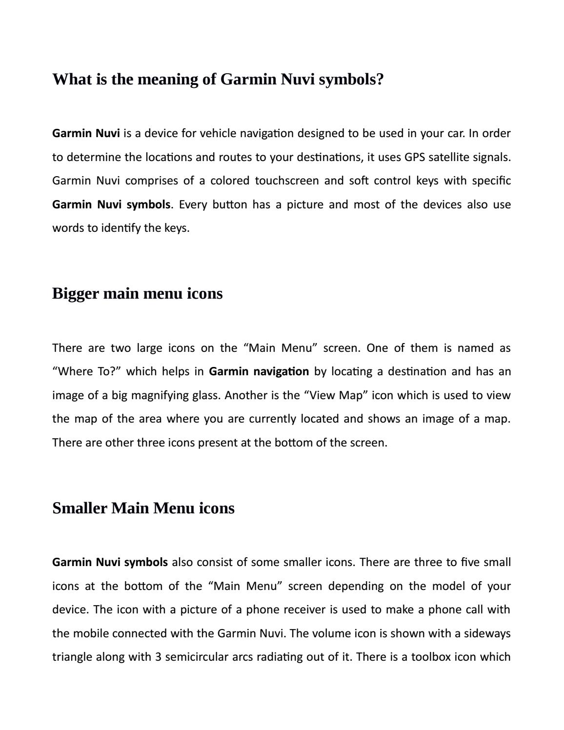 1156x1496 What Is The Meaning Of Garmin Nuvi Symbols
