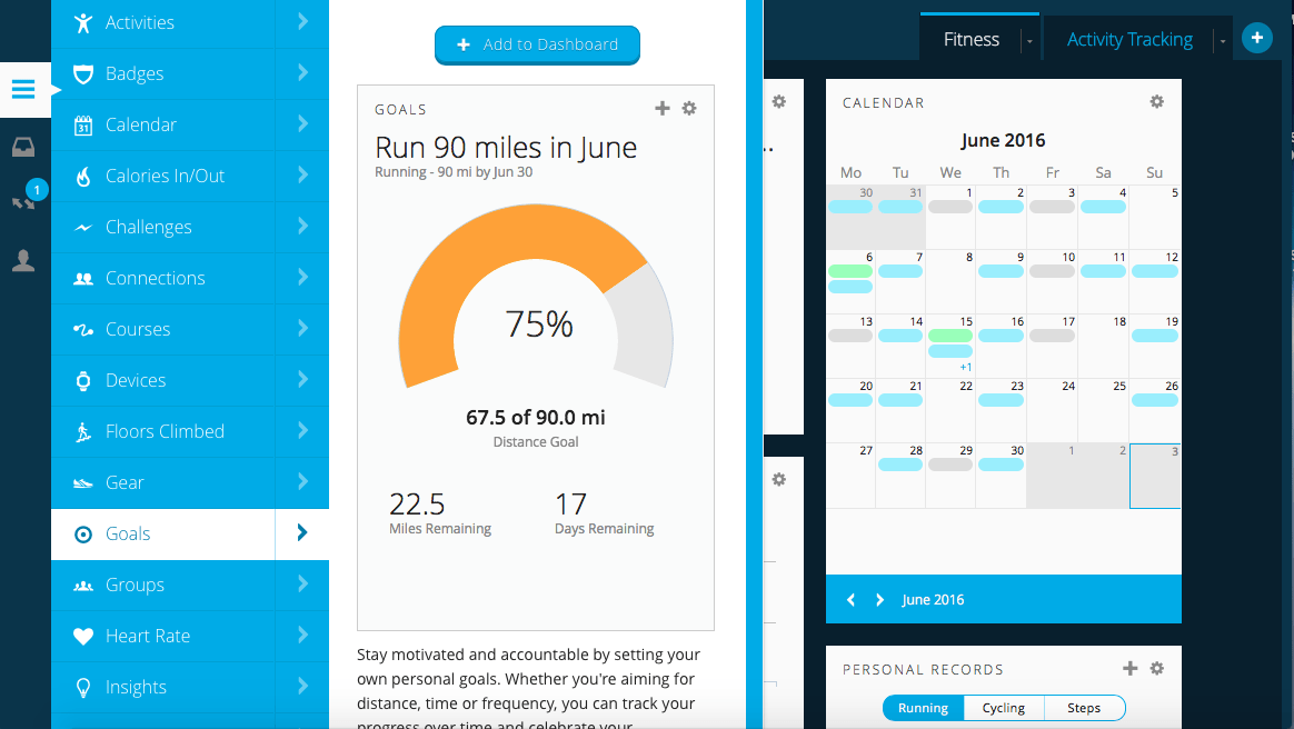 1164x656 How To Set A Goal On Garmin Connect