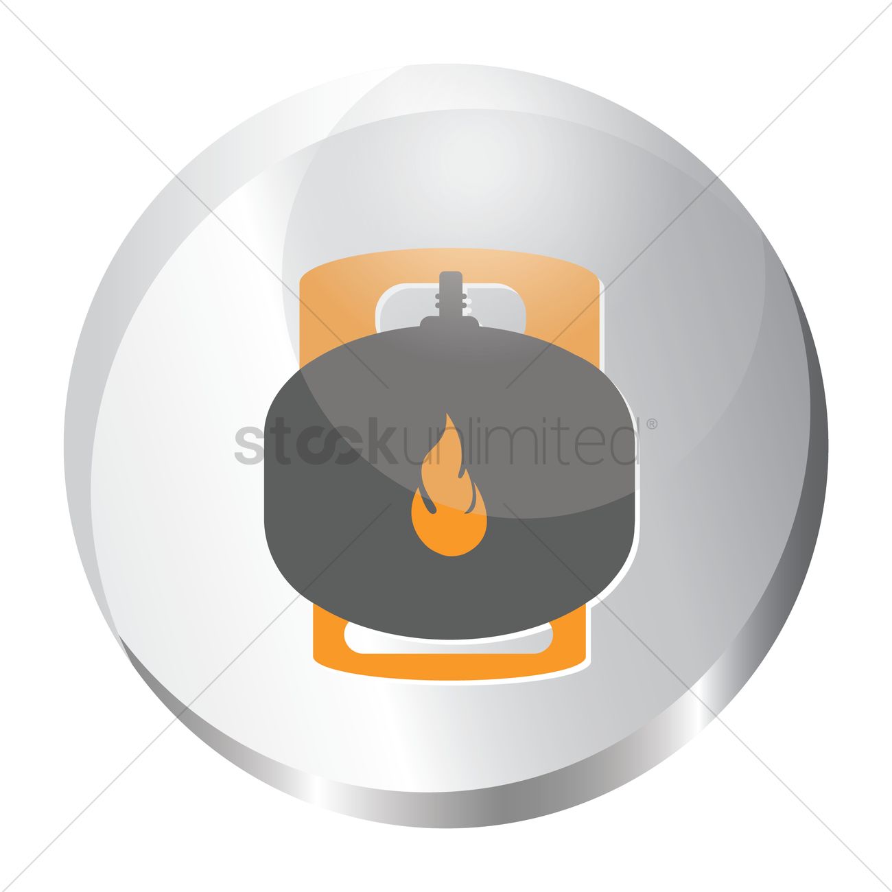 1300x1300 Gas Cylinder Icon Vector Image