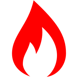 256x256 Free Red Gas Icon