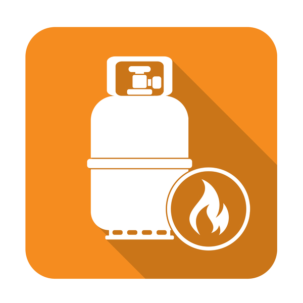 600x600 Gas Bottle Icon Free Download