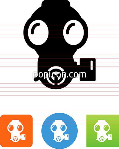 400x502 Gas Mask Icon