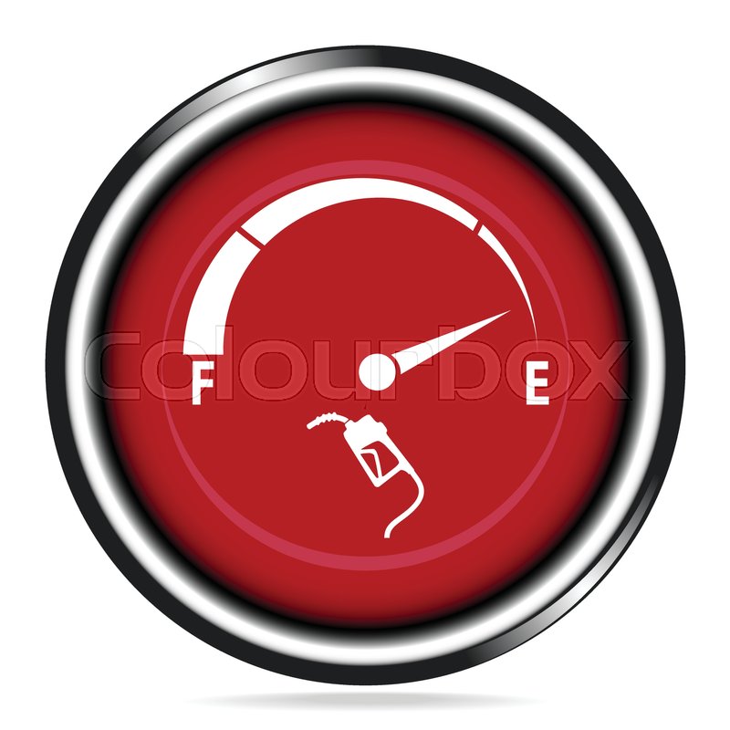 800x800 Fuel Gauge Icon, Gas Meter Icon Stock Vector Colourbox