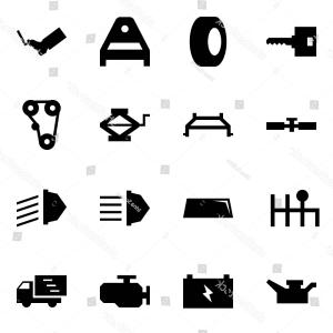 300x300 Photostock Vector Car Pedals Gas Clutch And Brake Vector