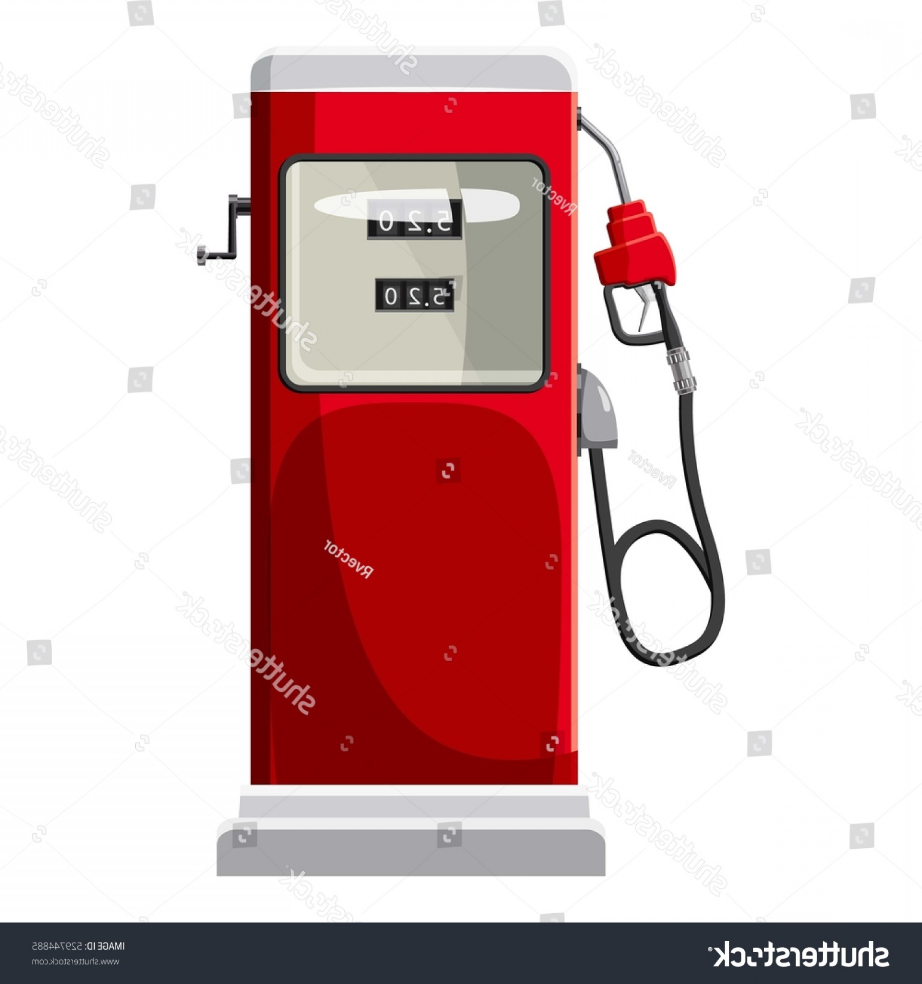 1800x1920 Gas Station Icon Cartoon Illustration Vector Soidergi