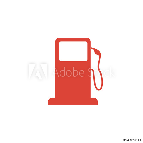 500x500 Gasoline Pump Nozzle Sign Gas Station Icon