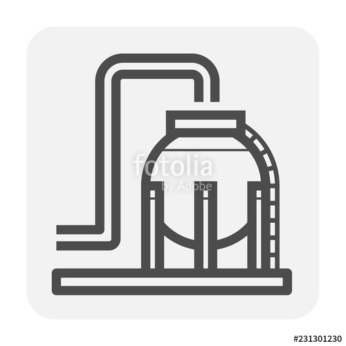 500x500 Gas Tank Icon Stock Image And Royalty Free Vector
