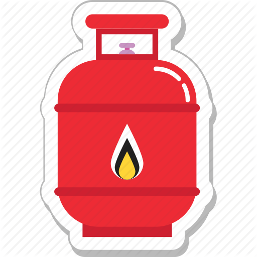 512x512 Cylinder, Fire, Flame, Gas Cylinder, Gas Tank, Oxygen Icon