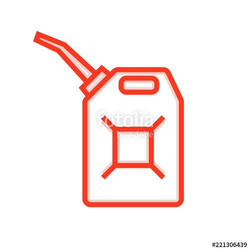 500x500 Canister Of Gasoline Icon Stock Image And Royalty Free Vector