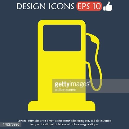 416x416 Gasoline Pump Nozzle Gas Station Premium Clipart