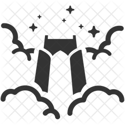 256x256 Heaven Gate Icon Of Glyph Style