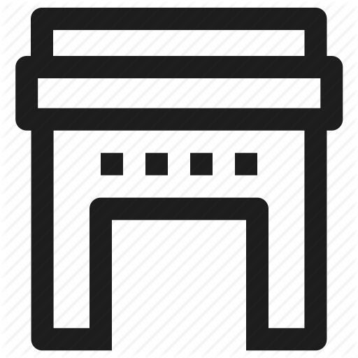 512x512 Architecture, City Gate, Gate, Transport, Transportation, Vehicle Icon