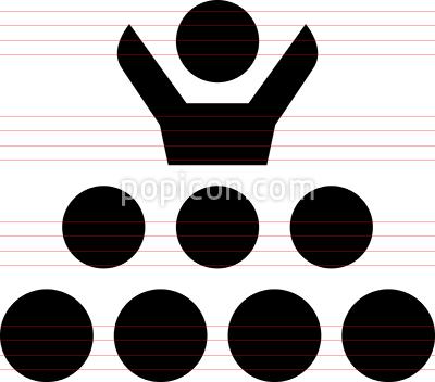 Audience Crowd Gathering Vector Icon 400x352 Audience Crowd Gathering Vector Icon
