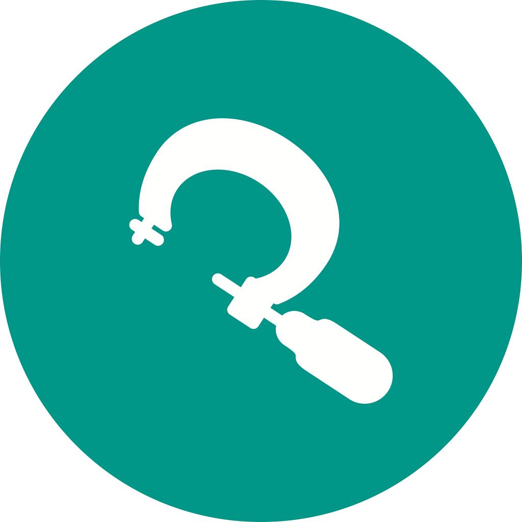 1024x1024 Screw Gauge Flat Round Icon