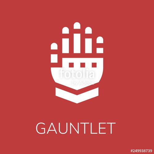 Gauntlet Icon Stock Image And Royalty Free Vector 500x500 Gauntlet Icon Stock Image And Royalty Free Vector