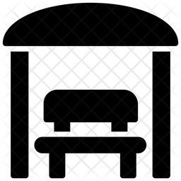 256x256 Gazebo Icon Of Glyph Style