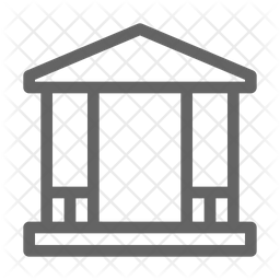 256x256 Gazebo Icon Of Line Style