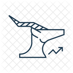 256x256 Gazelle Icon Of Line Style