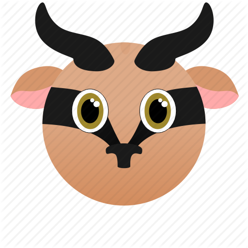 512x512 Africa, Animal, Face, Gazelle, Wild Icon