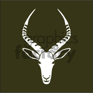 300x300 Vector Gazelle Head Icon Clipart Royalty Free Gif, Png