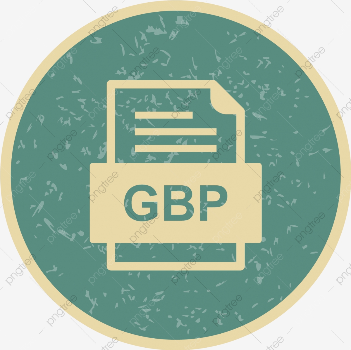 1200x1199 Gbp Document Icon, Gbp, Document, Png And Vector