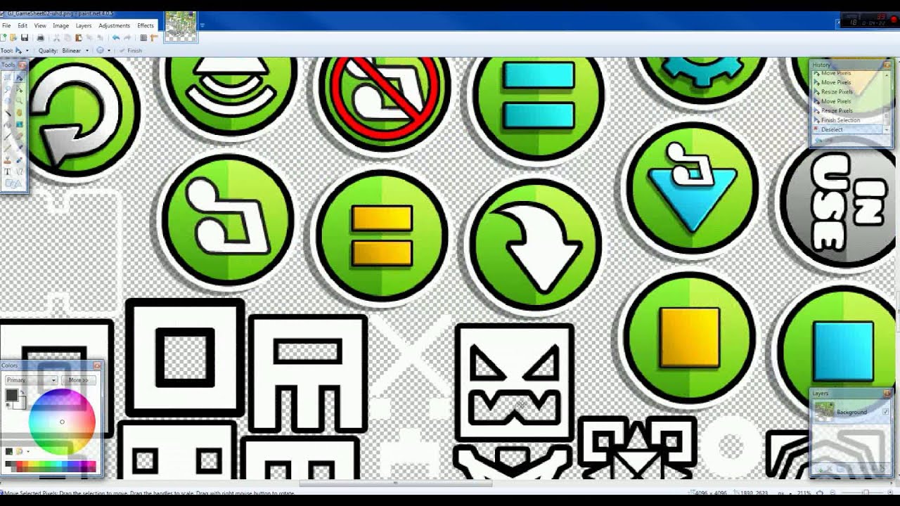 1280x720 How To Make Custom Icons In Geometry Dash
